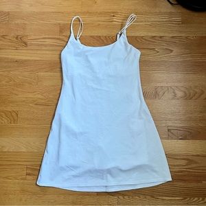 Abercrombie & Fitch Bright White Traveler Mini Dress